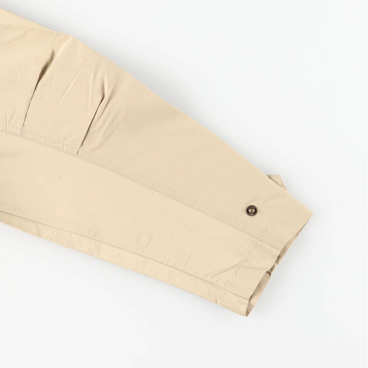 ~90'S LLBean Mountain Jacket Shell Jacket Men's Size M (Equivalent) with Stowable Hood cotton Beige type Vintage Second Hand