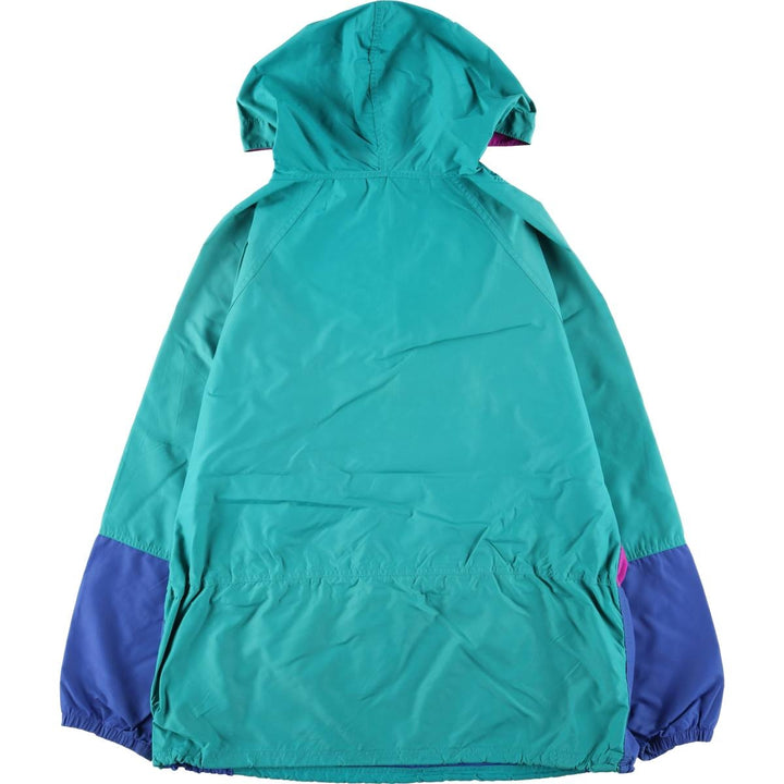 80'S L.L.Bean Mountain Logo Katahdin Logo Mountain Parka Shell Jacket Made in USA Men's XL Equivalent Vintage Nylon green type Vintage Second Hand