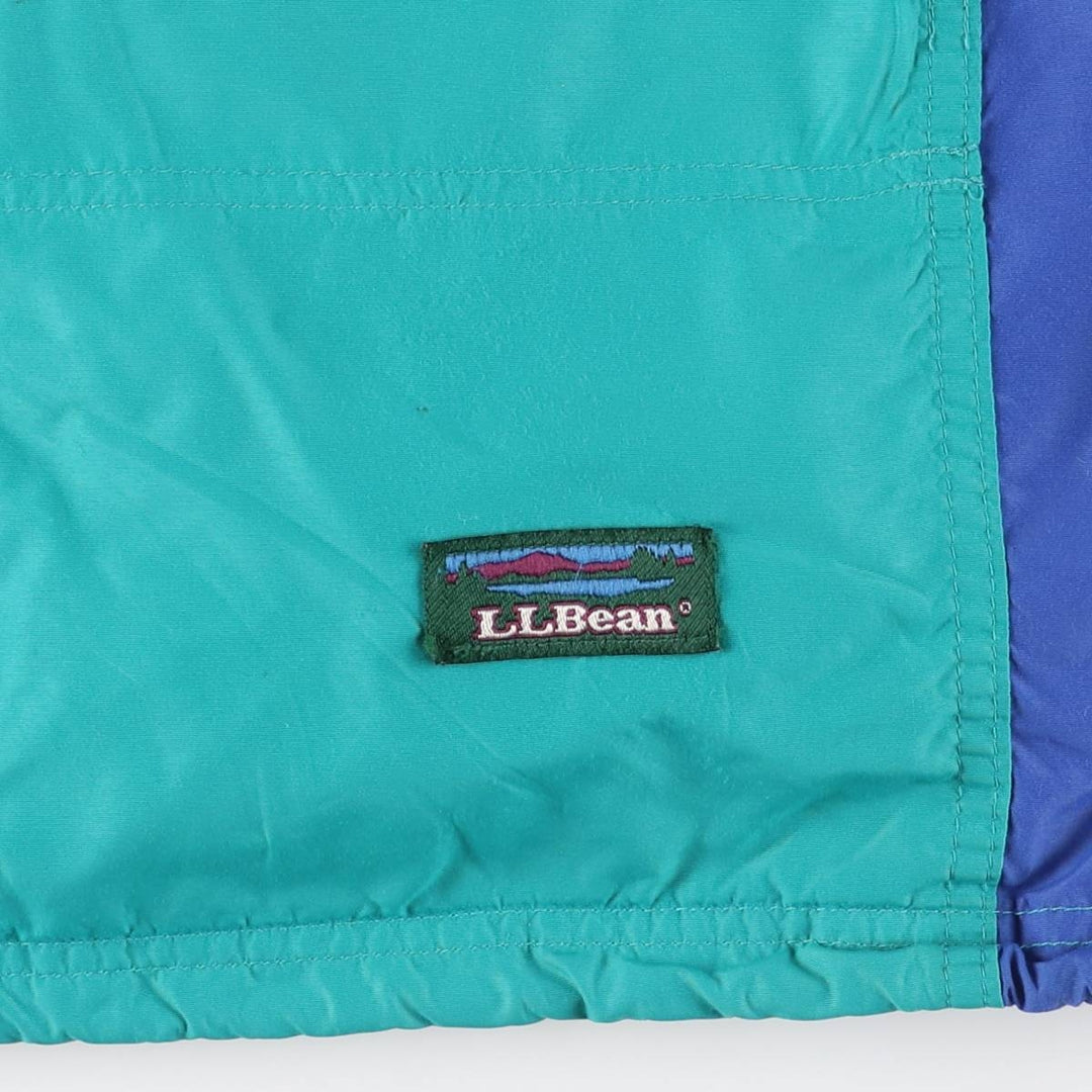80'S L.L.Bean Mountain Logo Katahdin Logo Mountain Parka Shell Jacket Made in USA Men's XL Equivalent Vintage Nylon green type Vintage Second Hand