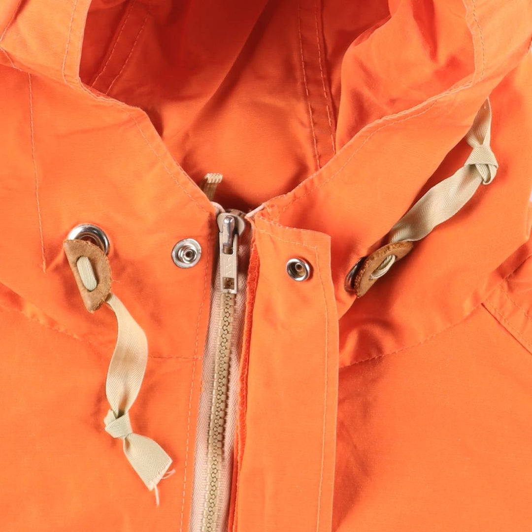 Vintage 1970'S WOOLRICH Mountain Parka Shell Jacket, Men's Size M cotton orange type Vintage Second Hand