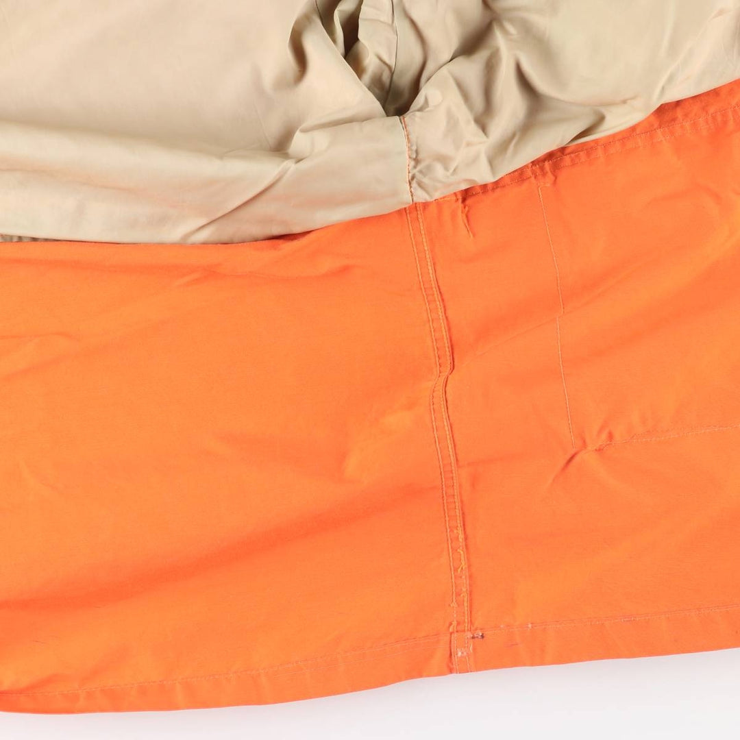 Vintage 1970'S WOOLRICH Mountain Parka Shell Jacket, Men's Size M cotton orange type Vintage Second Hand