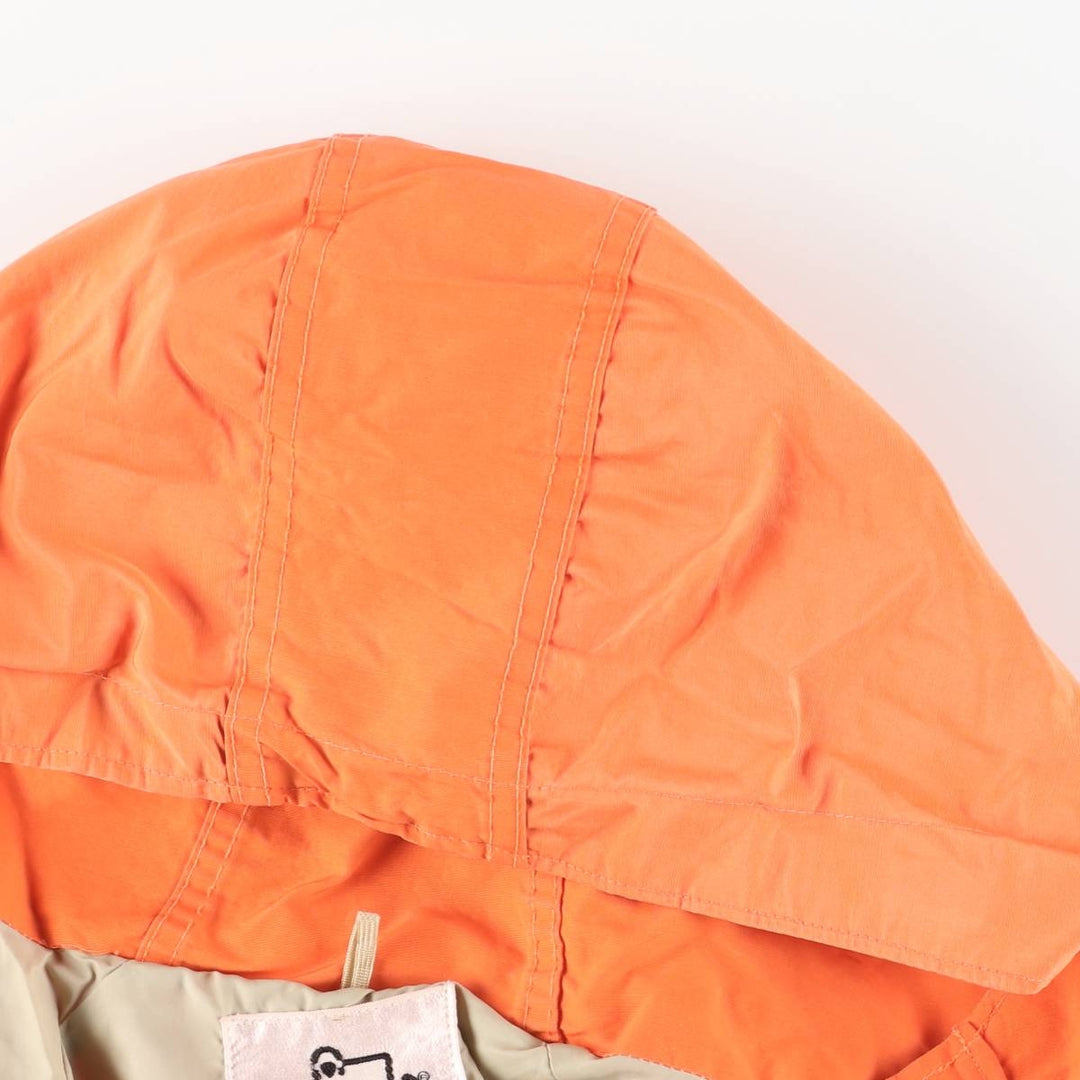 Vintage 1970'S WOOLRICH Mountain Parka Shell Jacket, Men's Size M cotton orange type Vintage Second Hand