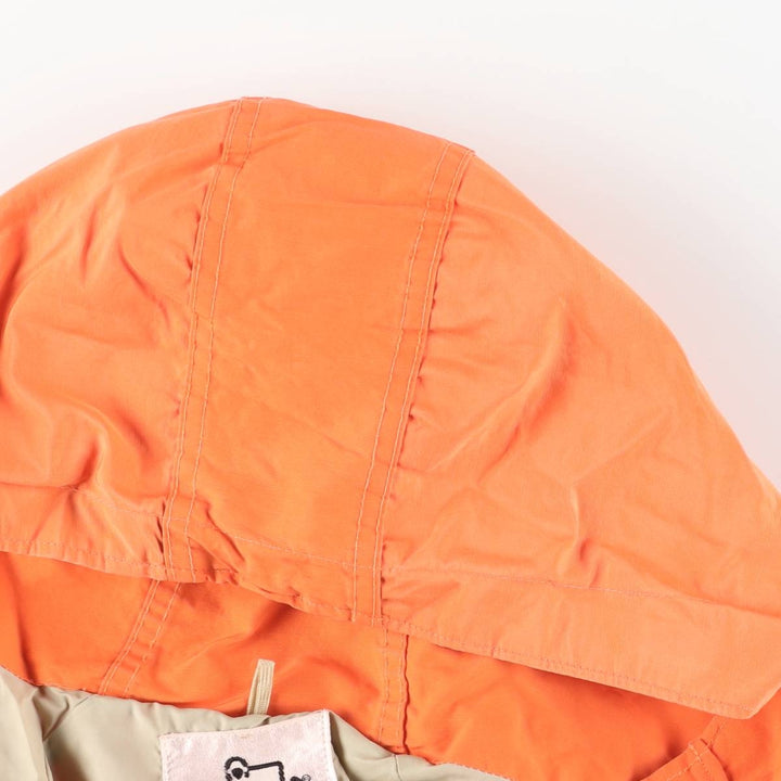 Vintage 1970'S WOOLRICH Mountain Parka Shell Jacket, Men's Size M cotton orange type Vintage Second Hand