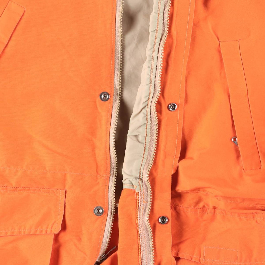 Vintage 1970'S WOOLRICH Mountain Parka Shell Jacket, Men's Size M cotton orange type Vintage Second Hand