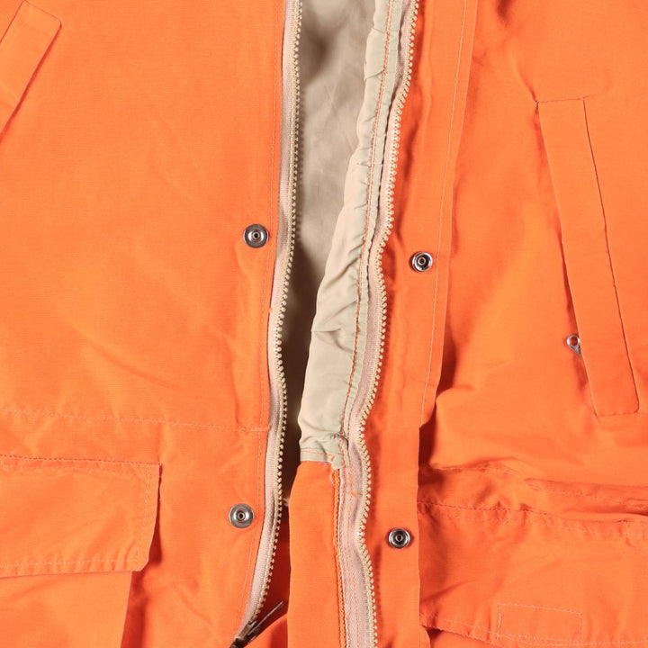 Vintage 1970'S WOOLRICH Mountain Parka Shell Jacket, Men's Size M cotton orange type Vintage Second Hand