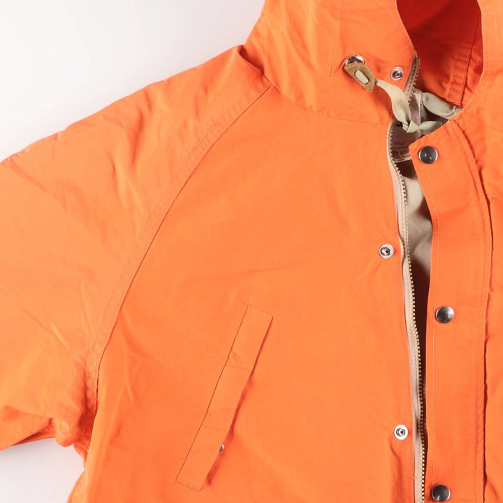 Vintage 1970'S WOOLRICH Mountain Parka Shell Jacket, Men's Size M cotton orange type Vintage Second Hand