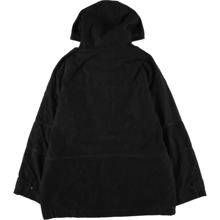 Eddie Bauer Mountain Parka Shell Jacket, Men's Size L Nylon black type Vintage Second Hand