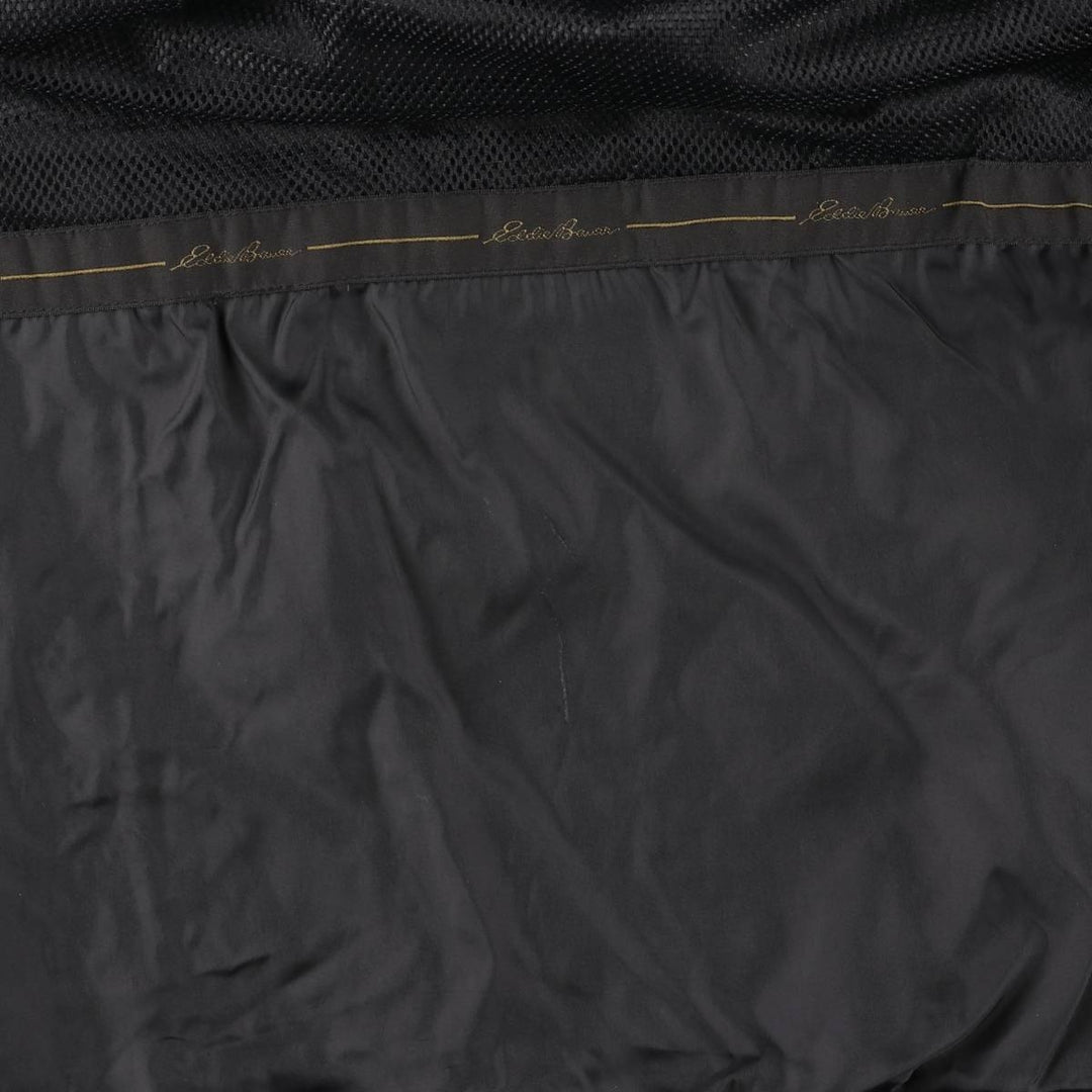 Eddie Bauer Mountain Parka Shell Jacket, Men's Size L Nylon black type Vintage Second Hand