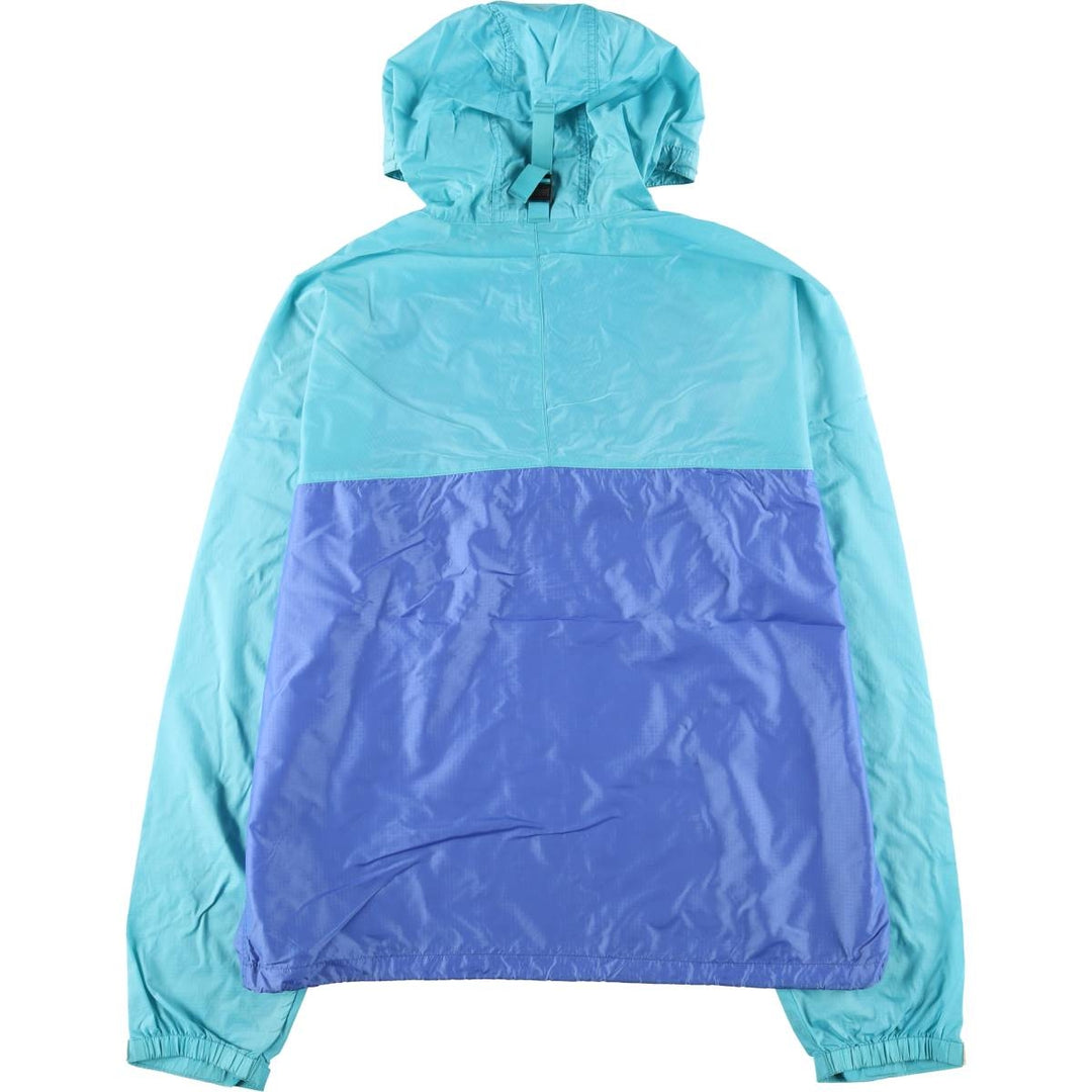 1990'S Patagonia Feathershell Pullover 83201F1 Nylon Parka, Men's Size L (approx.), Made in 2001, Vintage Nylon green type Vintage Second Hand