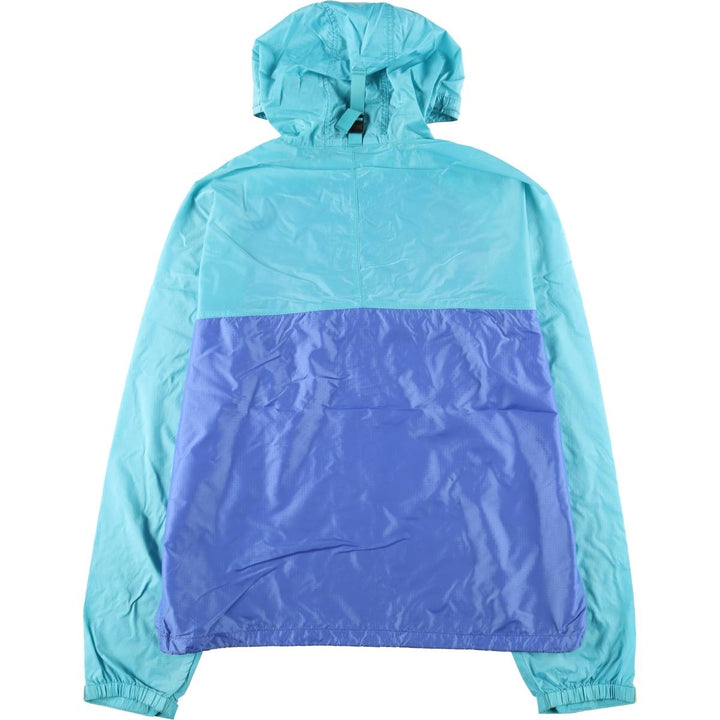 1990'S Patagonia Feathershell Pullover 83201F1 Nylon Parka, Men's Size L (approx.), Made in 2001, Vintage Nylon green type Vintage Second Hand