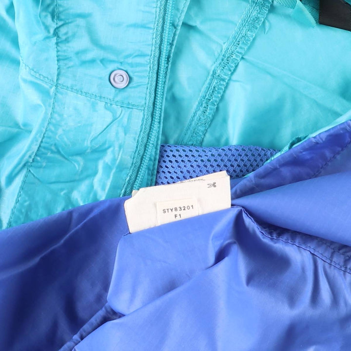 1990'S Patagonia Feathershell Pullover 83201F1 Nylon Parka, Men's Size L (approx.), Made in 2001, Vintage Nylon green type Vintage Second Hand