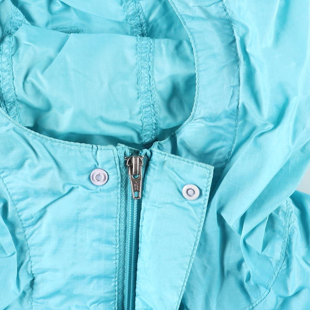 1990'S Patagonia Feathershell Pullover 83201F1 Nylon Parka, Men's Size L (approx.), Made in 2001, Vintage Nylon green type Vintage Second Hand
