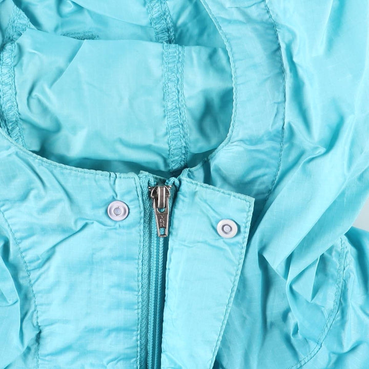 1990'S Patagonia Feathershell Pullover 83201F1 Nylon Parka, Men's Size L (approx.), Made in 2001, Vintage Nylon green type Vintage Second Hand