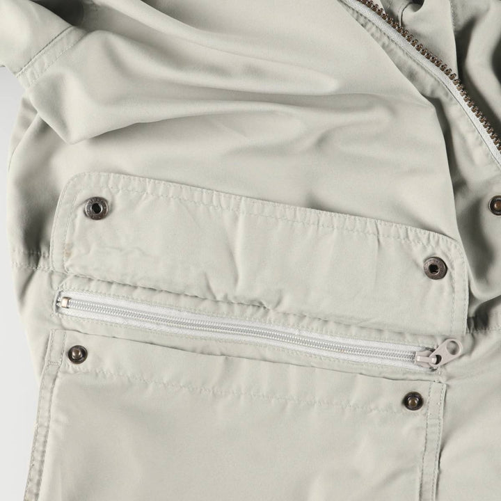 Vintage LLBean Mountain Jacket/Shell Jacket from the 1990s, Men's Size L (approx.). polyester Beige type Vintage Second Hand
