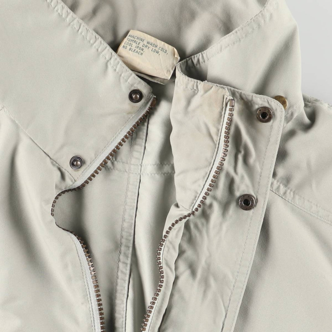 Vintage LLBean Mountain Jacket/Shell Jacket from the 1990s, Men's Size L (approx.). polyester Beige type Vintage Second Hand