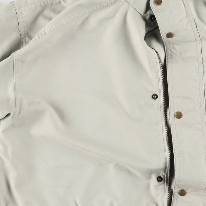 Vintage LLBean Mountain Jacket/Shell Jacket from the 1990s, Men's Size L (approx.). polyester Beige type Vintage Second Hand