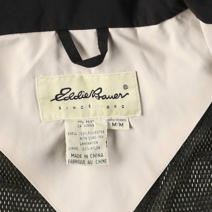 Eddie Bauer Mountain Parka Shell Jacket, Men's Size M (approx.) polyester Beige type Vintage Second Hand