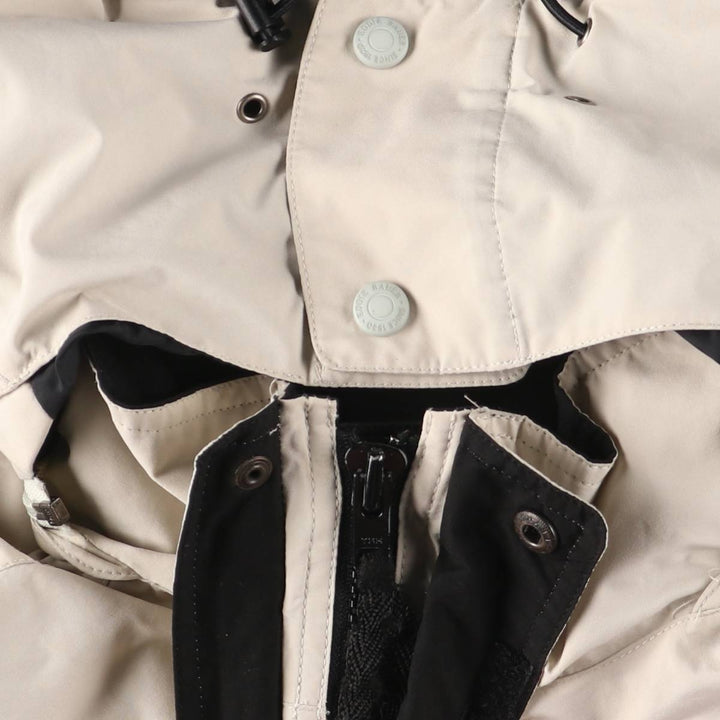 Eddie Bauer Mountain Parka Shell Jacket, Men's Size M (approx.) polyester Beige type Vintage Second Hand