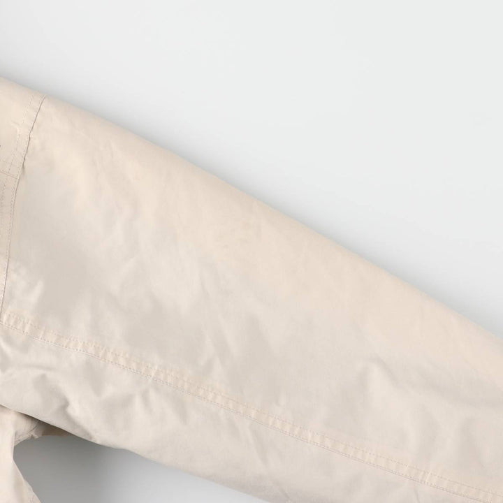 Eddie Bauer Mountain Parka Shell Jacket, Men's Size M (approx.) polyester Beige type Vintage Second Hand