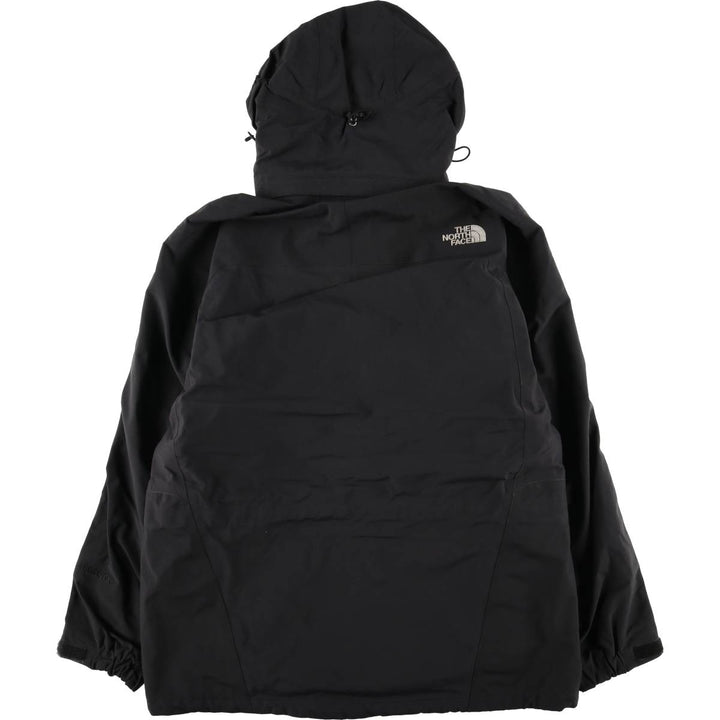 The North Face Mountain Parka Shell Jacket, Men's XL Nylon black type Vintage Second Hand
