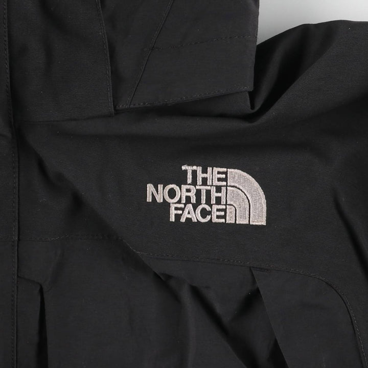 The North Face Mountain Parka Shell Jacket, Men's XL Nylon black type Vintage Second Hand