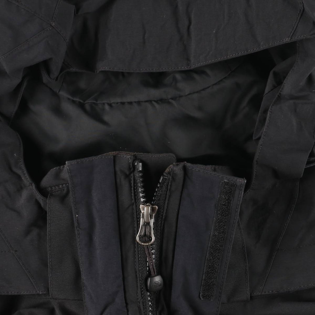 The North Face Mountain Parka Shell Jacket, Men's XL Nylon black type Vintage Second Hand