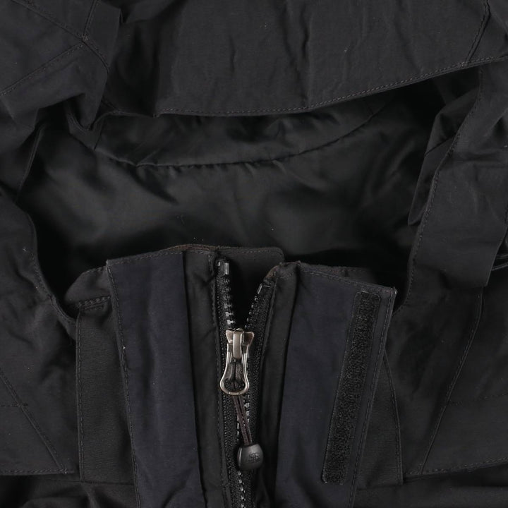 The North Face Mountain Parka Shell Jacket, Men's XL Nylon black type Vintage Second Hand