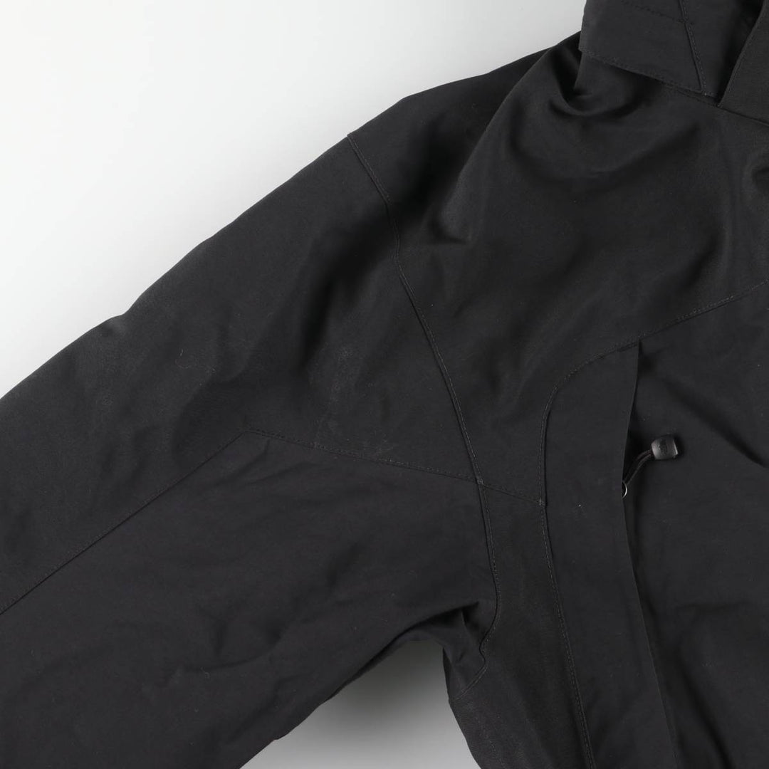 The North Face Mountain Parka Shell Jacket, Men's XL Nylon black type Vintage Second Hand