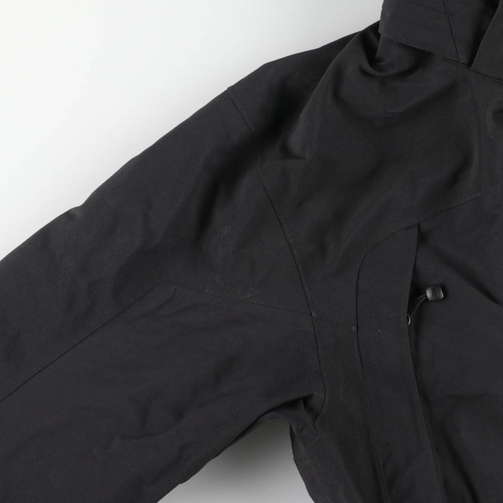 The North Face Mountain Parka Shell Jacket, Men's XL Nylon black type Vintage Second Hand