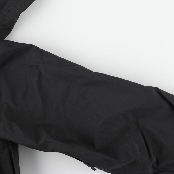 The North Face Mountain Parka Shell Jacket, Men's XL Nylon black type Vintage Second Hand