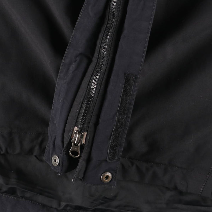 The North Face Mountain Parka Shell Jacket, Men's XL Nylon black type Vintage Second Hand