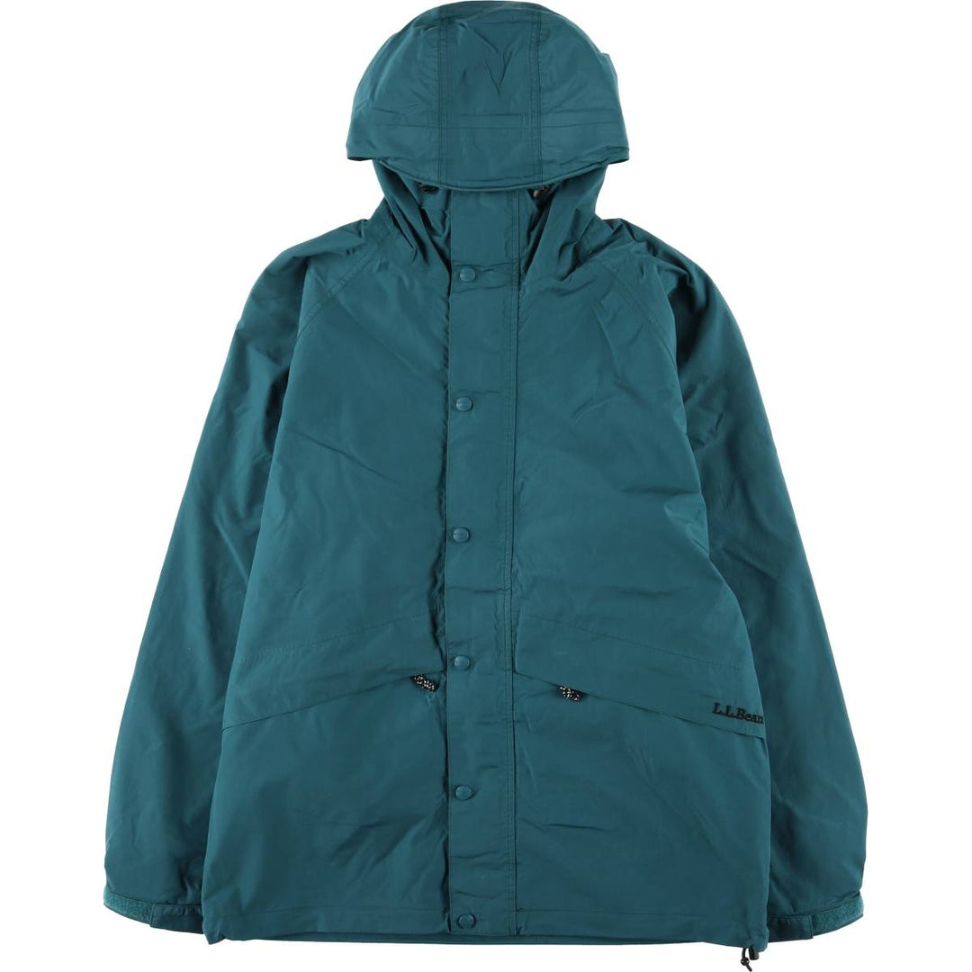 LLBean OUTDOORS GORE-TEX Mountain Parka Shell Jacket (Men's Size M) Nylon green type Vintage Second Hand