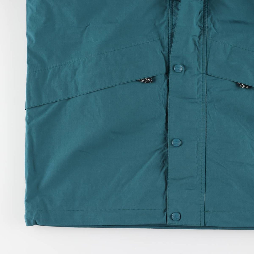 LLBean OUTDOORS GORE-TEX Mountain Parka Shell Jacket (Men's Size M) Nylon green type Vintage Second Hand