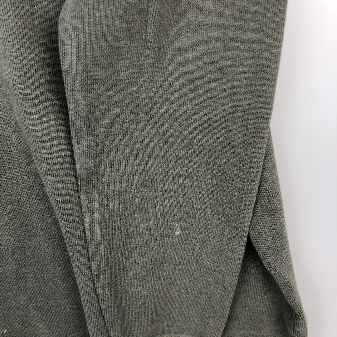 Ralph Lauren POLO by Ralph Lauren Half-Zip Sweatshirt, Men's Size L cotton green type Vintage Second Hand