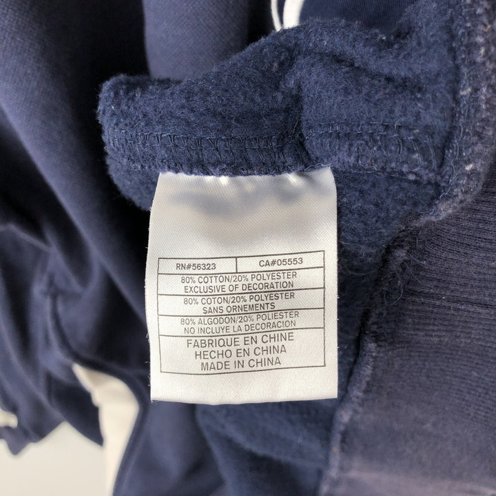 Nike Team Half-Zip Sweatshirt (Men's Size XL) cotton navy blue type Vintage Second Hand