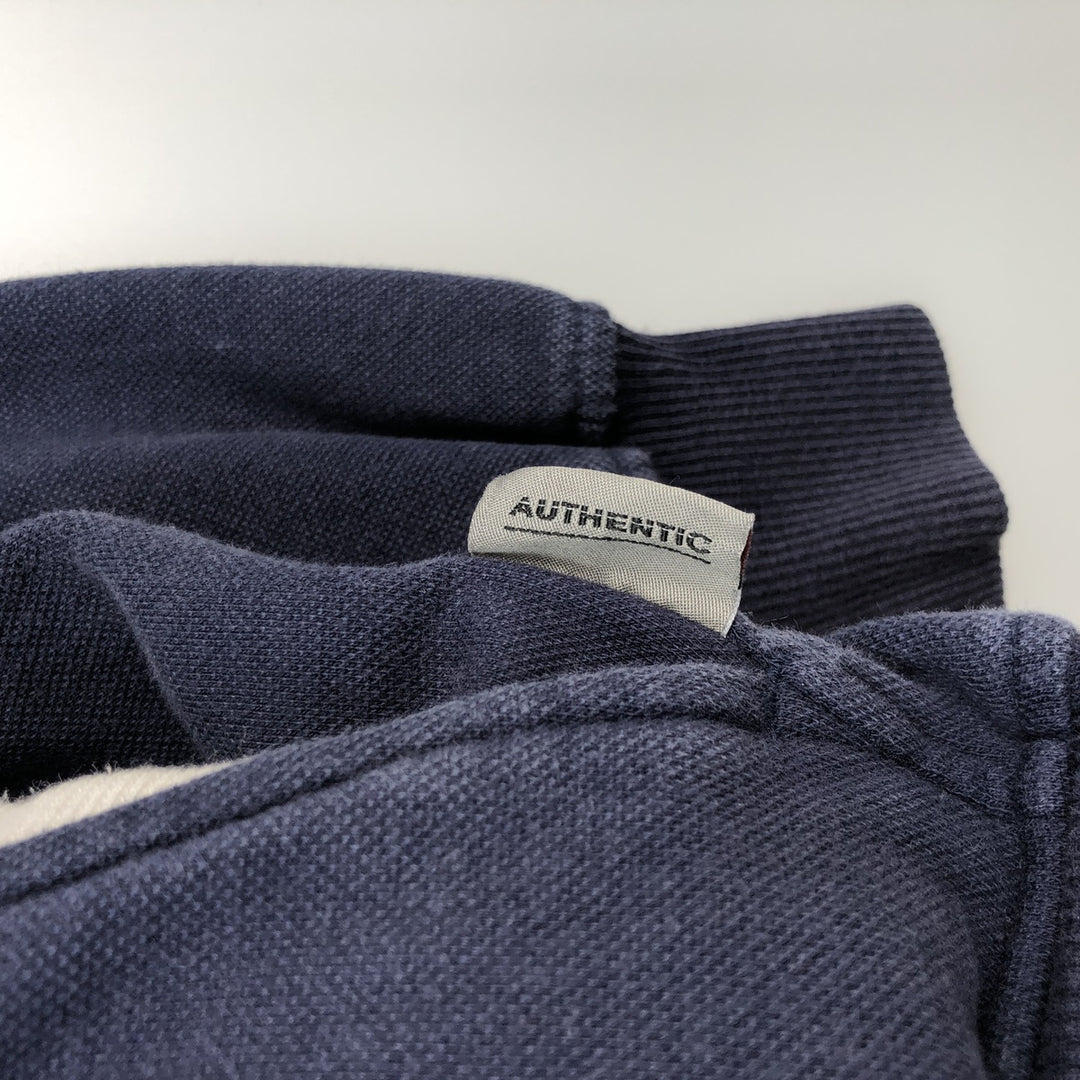 Nike Team Half-Zip Sweatshirt (Men's Size XL) cotton navy blue type Vintage Second Hand