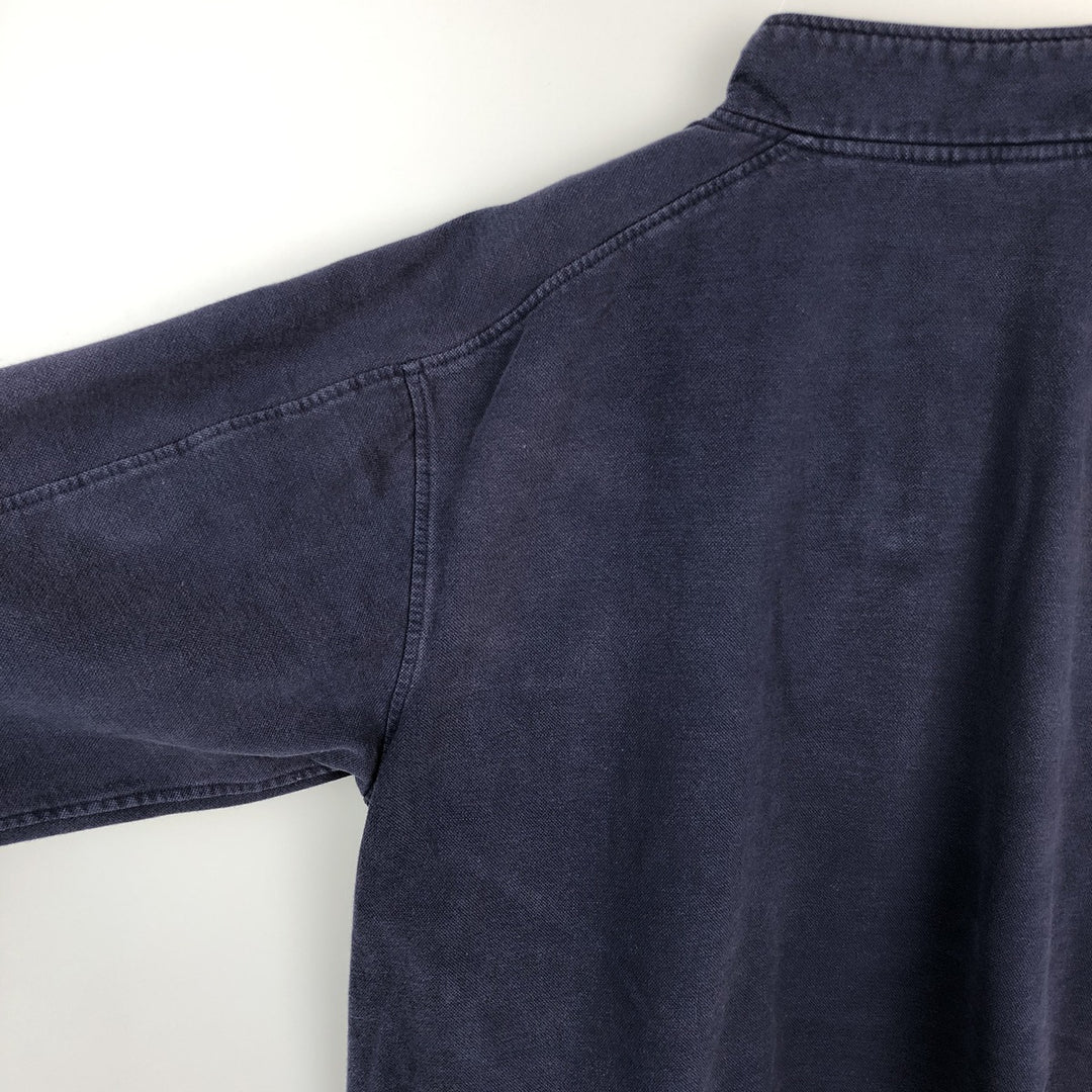 Nike Team Half-Zip Sweatshirt (Men's Size XL) cotton navy blue type Vintage Second Hand