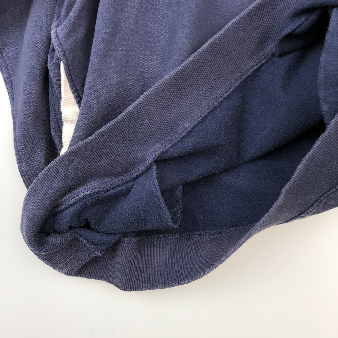 Nike Team Half-Zip Sweatshirt (Men's Size XL) cotton navy blue type Vintage Second Hand