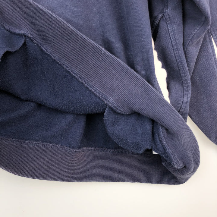 Nike Team Half-Zip Sweatshirt (Men's Size XL) cotton navy blue type Vintage Second Hand