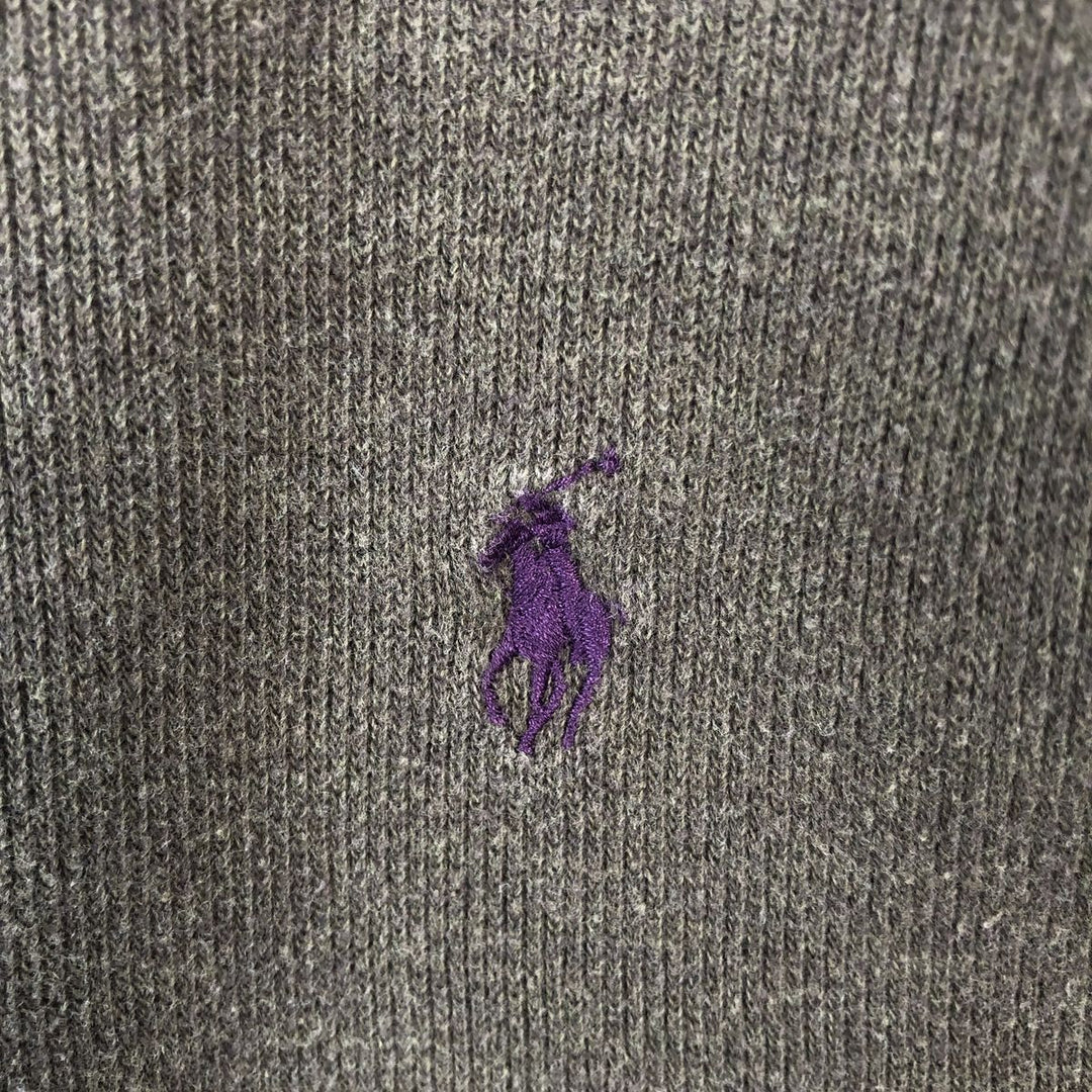 Ralph Lauren POLO by Ralph Lauren Half-Zip Sweatshirt, Men's XXL cotton green type Vintage Second Hand