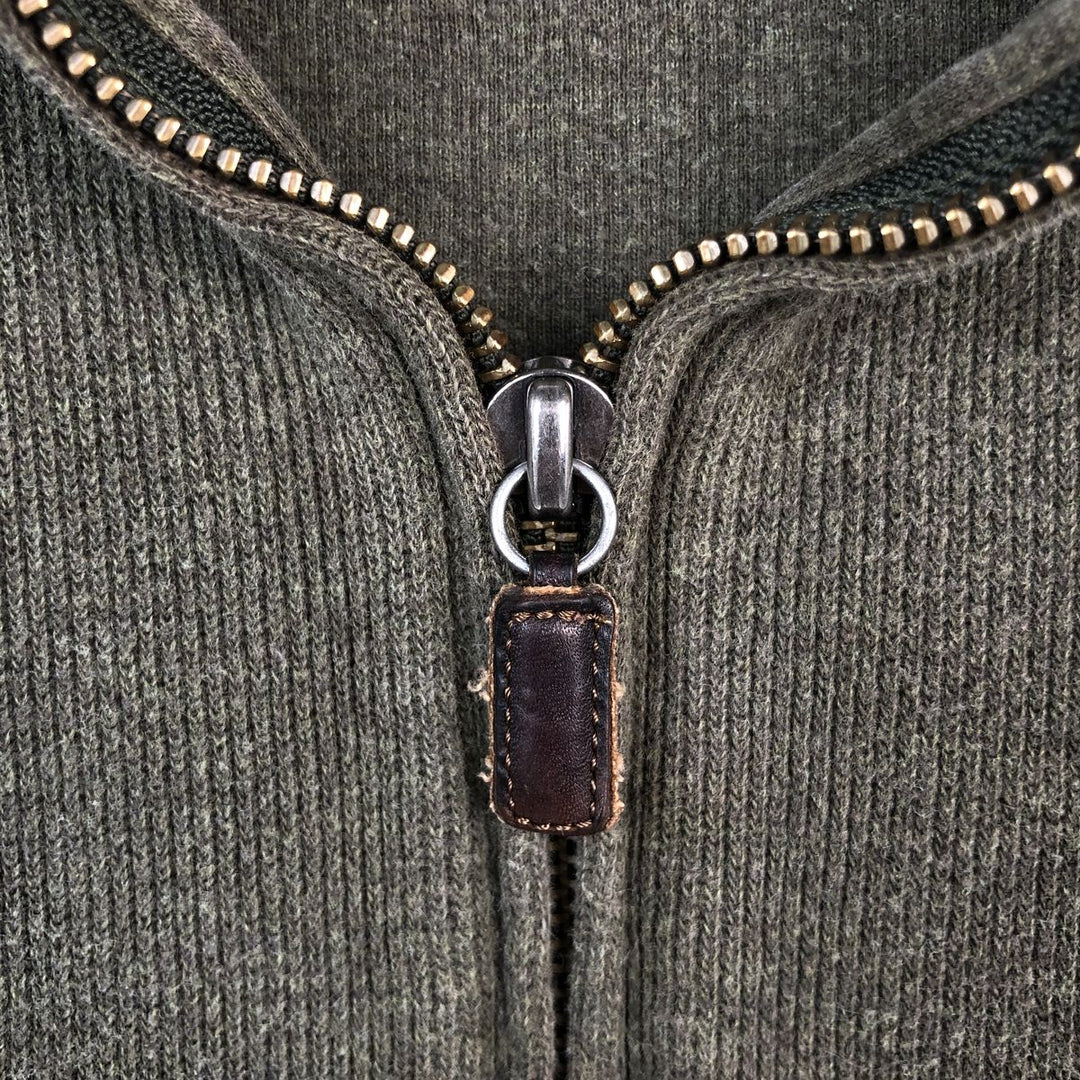 Ralph Lauren POLO by Ralph Lauren Half-Zip Sweatshirt, Men's XXL cotton green type Vintage Second Hand