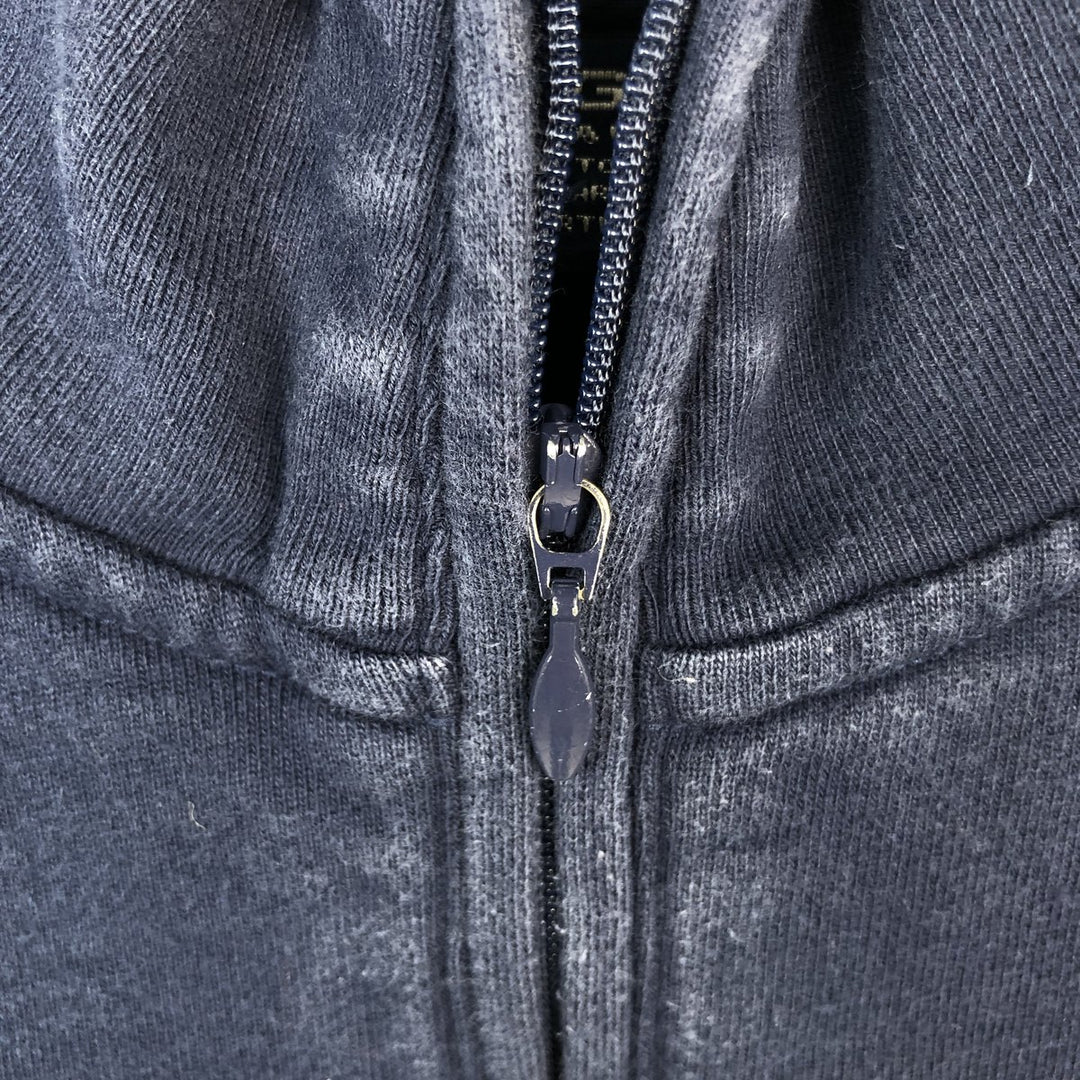 Ralph Lauren POLO GOLF Half-Zip Sweatshirt, Men's XL cotton navy blue type Vintage Second Hand