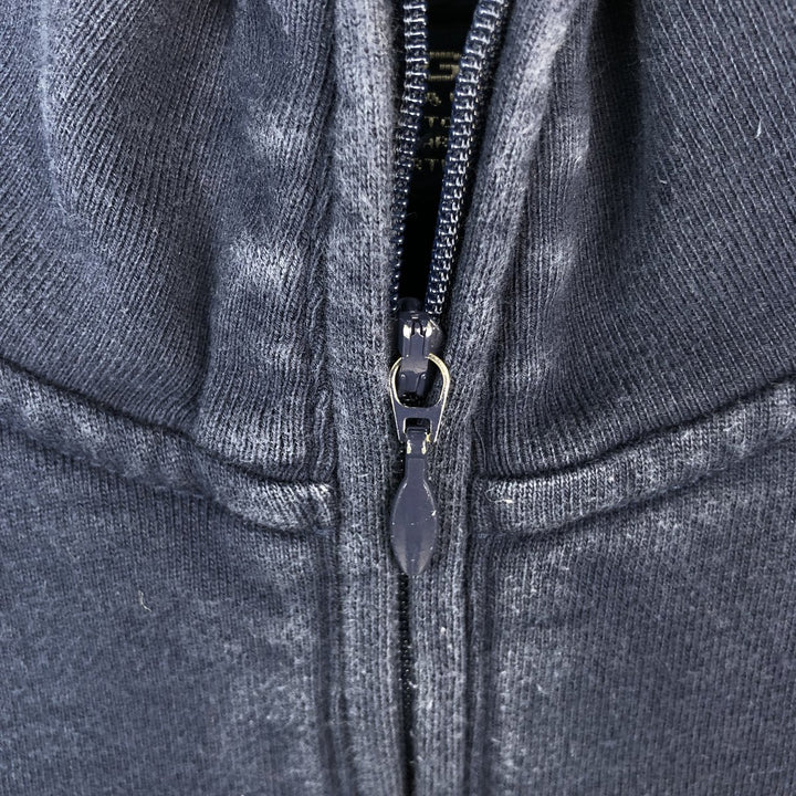 Ralph Lauren POLO GOLF Half-Zip Sweatshirt, Men's XL cotton navy blue type Vintage Second Hand