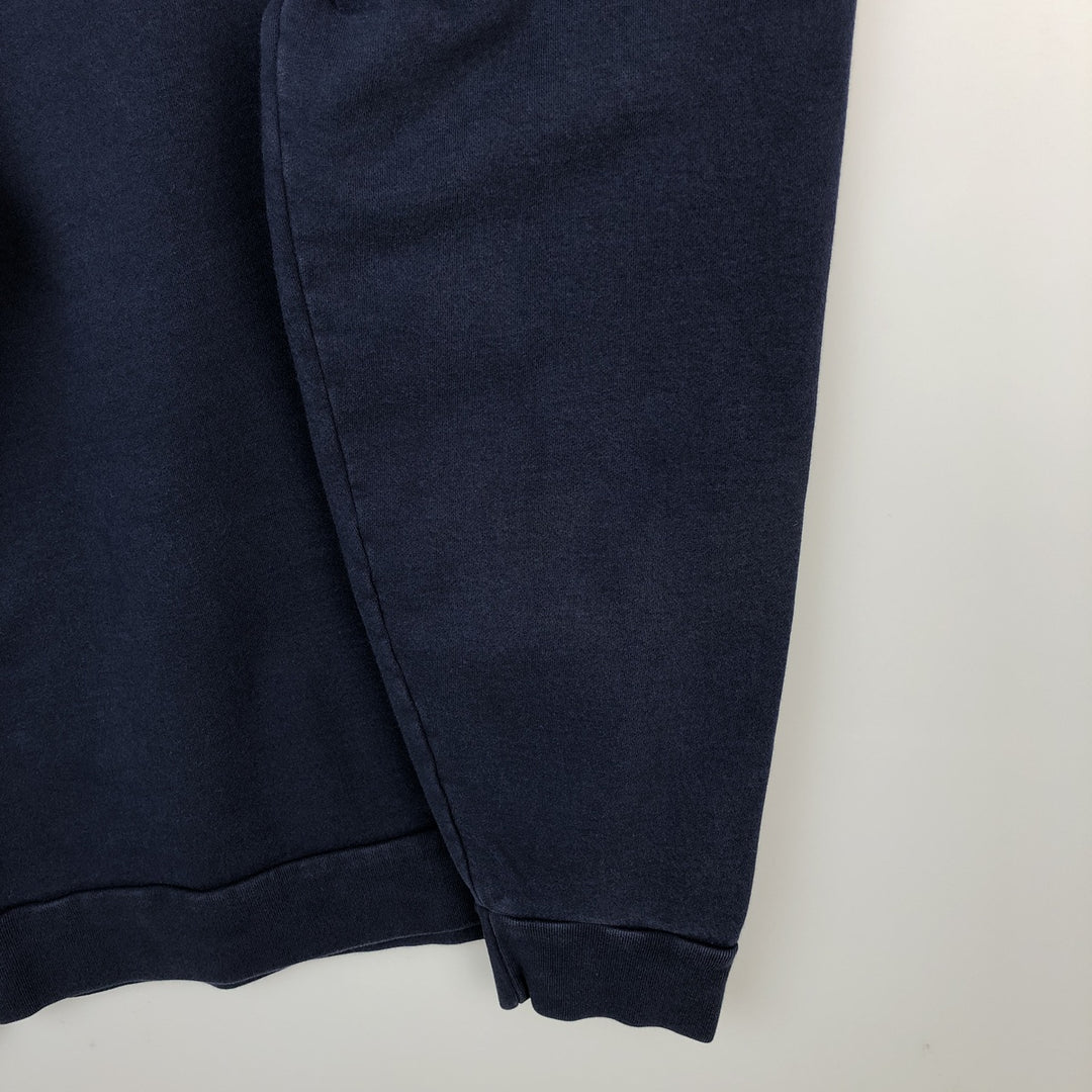 Ralph Lauren POLO GOLF Half-Zip Sweatshirt, Men's XL cotton navy blue type Vintage Second Hand