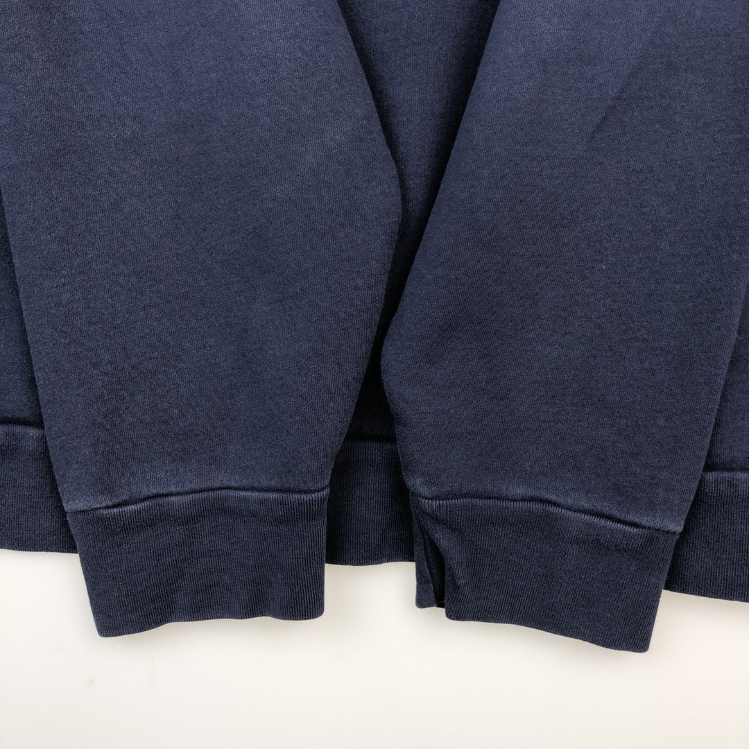 Ralph Lauren POLO GOLF Half-Zip Sweatshirt, Men's XL cotton navy blue type Vintage Second Hand