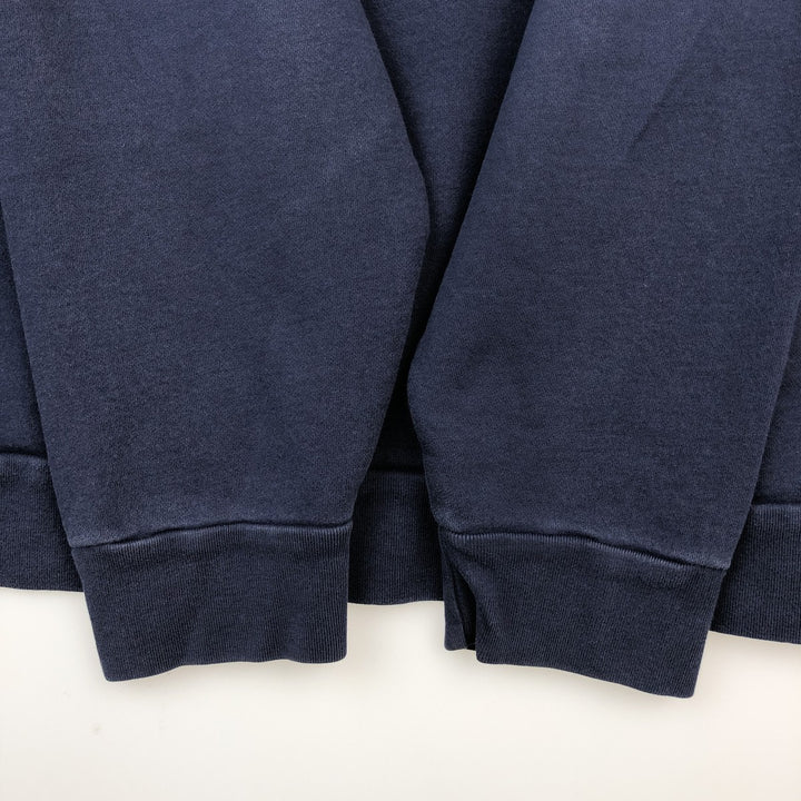 Ralph Lauren POLO GOLF Half-Zip Sweatshirt, Men's XL cotton navy blue type Vintage Second Hand