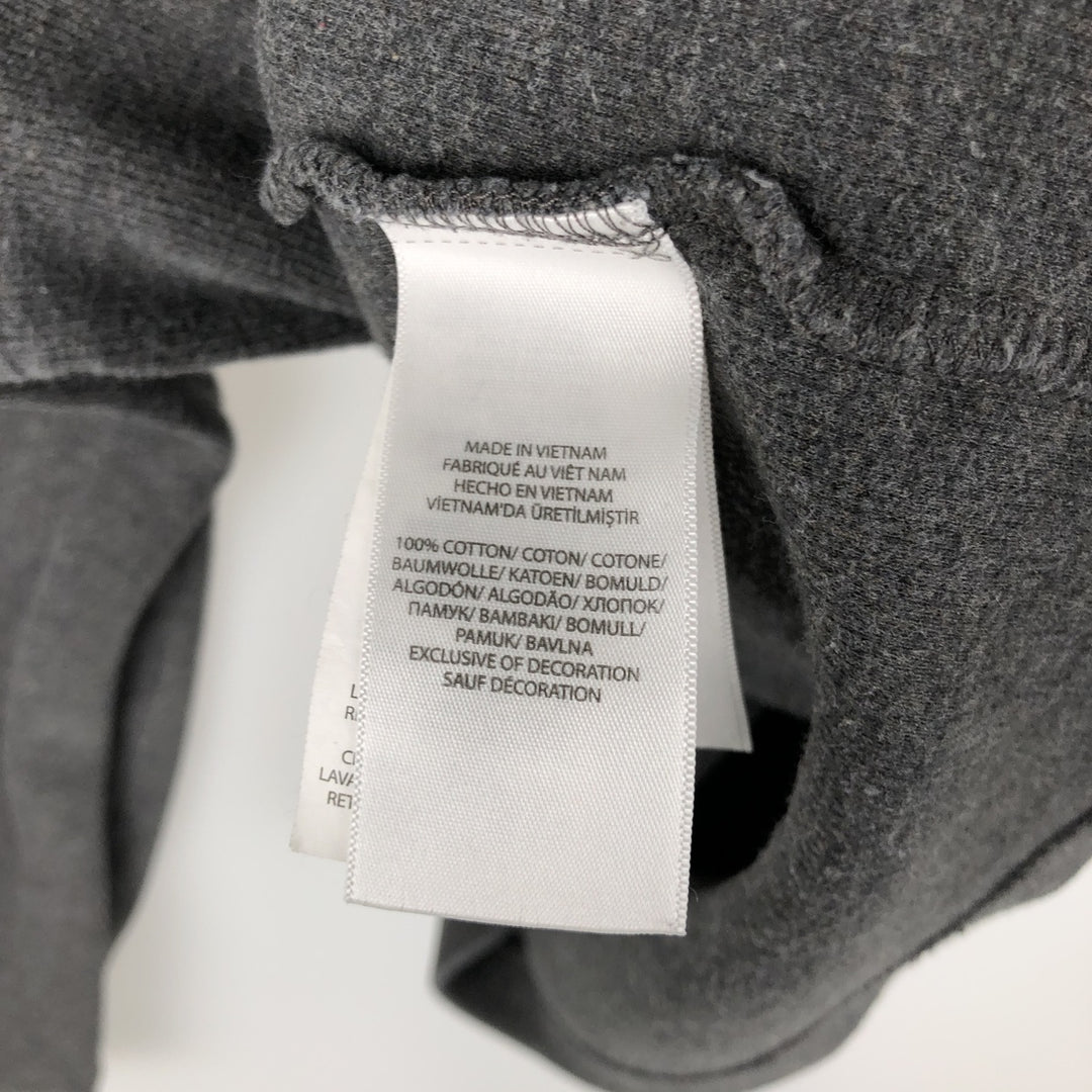 Ralph Lauren POLO RALPH LAUREN Half-Zip Sweatshirt, Men's S cotton gray type Vintage Second Hand