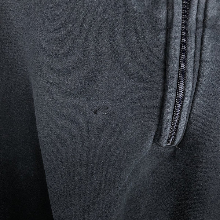 Ralph Lauren CHAPS Half-Zip Sweatshirt (Men's Size XL) cotton navy blue type Vintage Second Hand