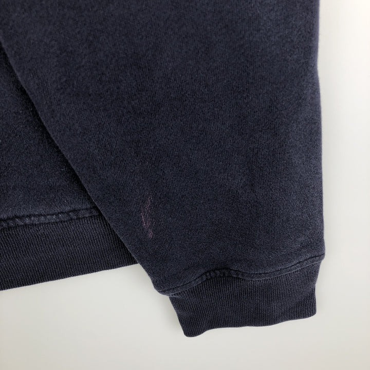 Ralph Lauren POLO by Ralph Lauren Half-Zip Sweatshirt, Men's Size L cotton navy blue type Vintage Second Hand