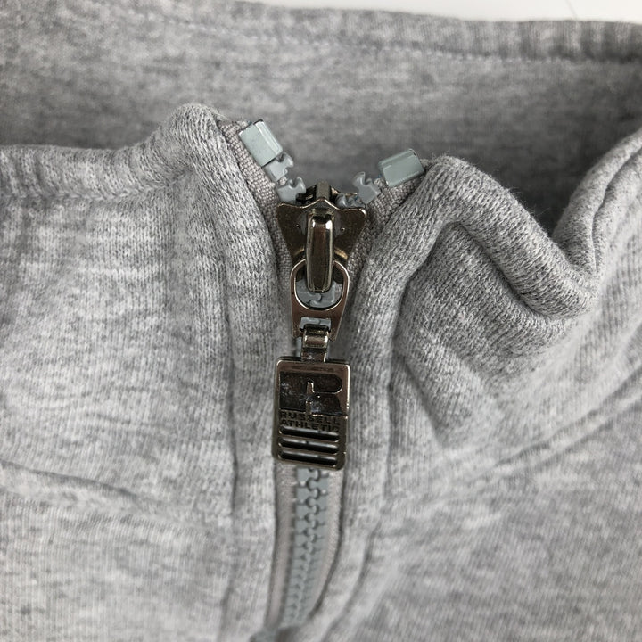 90'S Russell Half-Zip Sweatshirt, Men's Size M (approx.), Vintage polyester gray type Vintage Second Hand